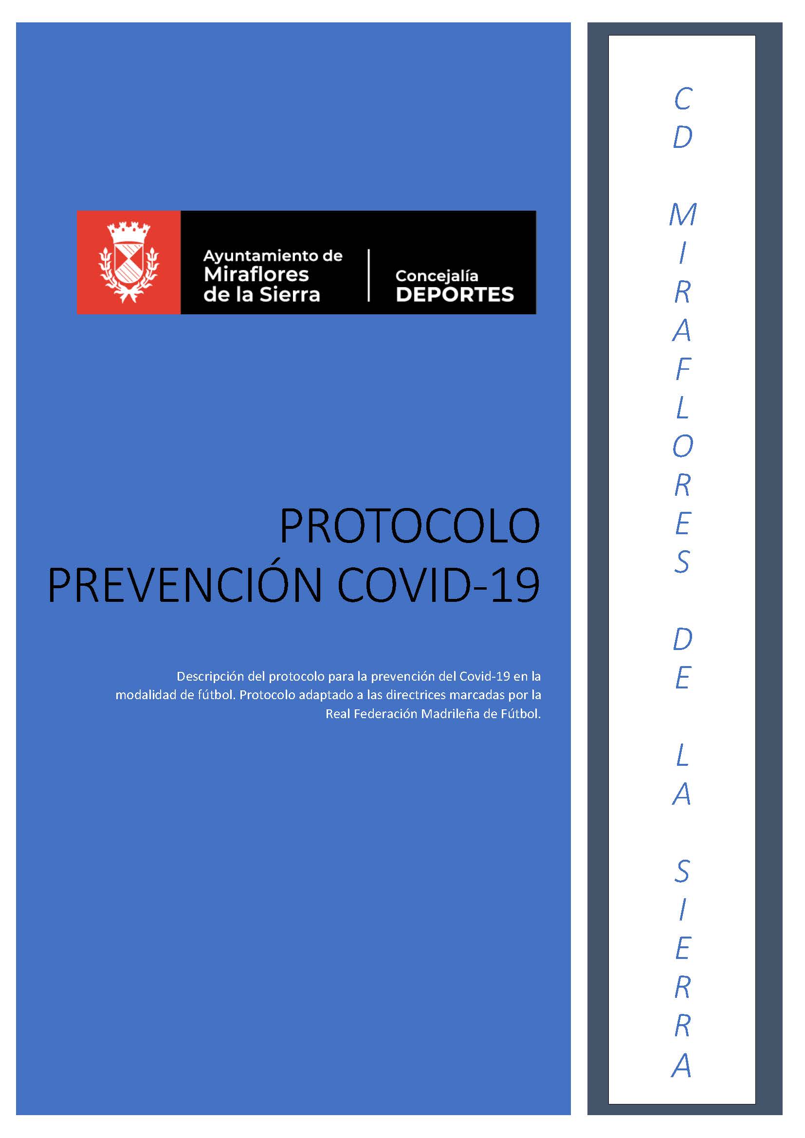 Descripción Del Protocolo Para La Prevención Del Covid-19 En La ...